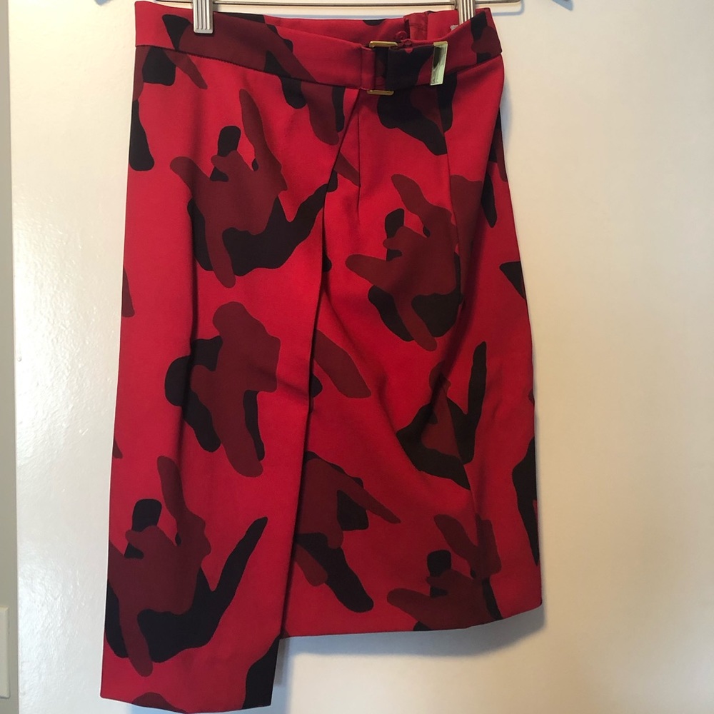 Red Dress Skirt